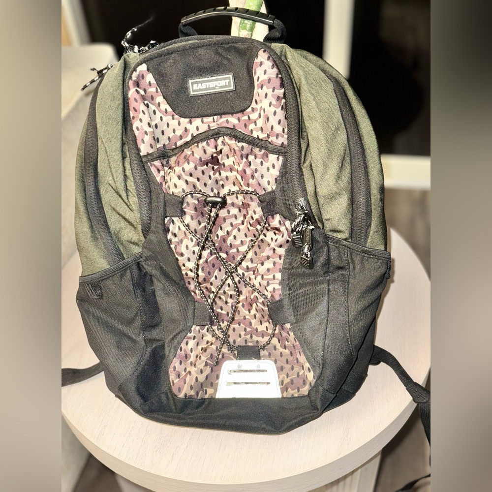 Green and Black Eastsport Backpack